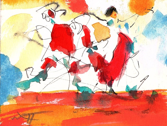 14,5x21 cm, Watercolor/paper