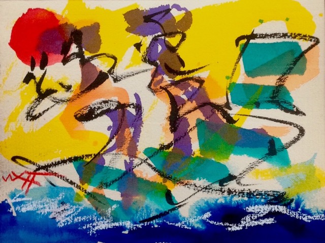 14,5x21 cm, Watercolor/paper