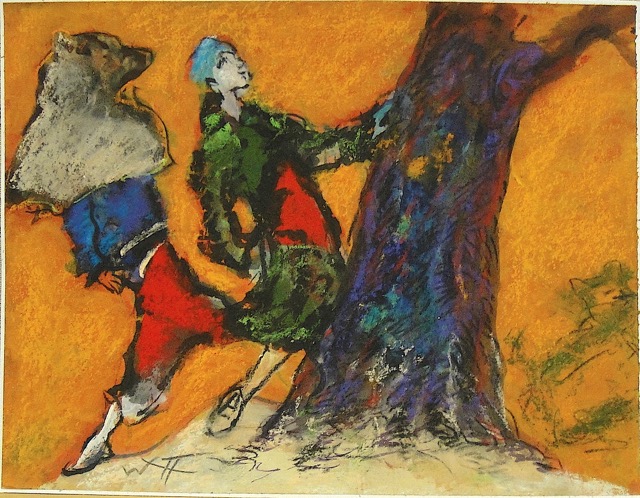 28x34 cm, Mixed media/paper