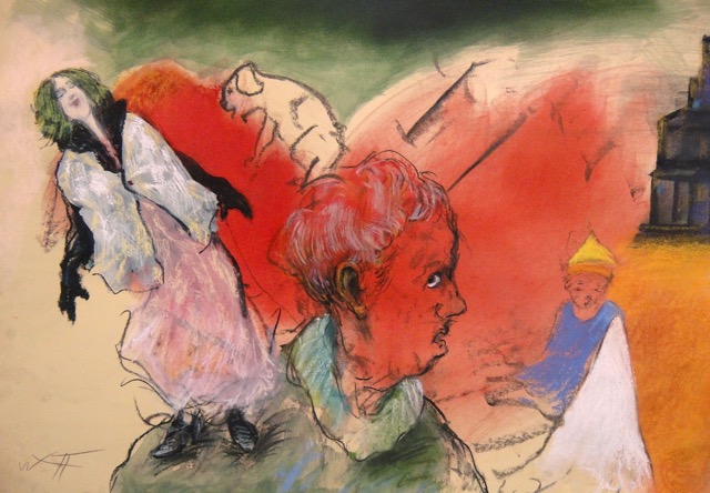 42x60 cm, Mixed media/paper