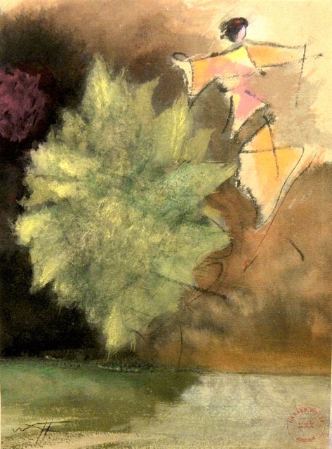 50x35cm, Mixed media/paper