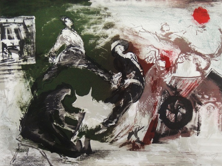 Lithographie, 50x60 cm