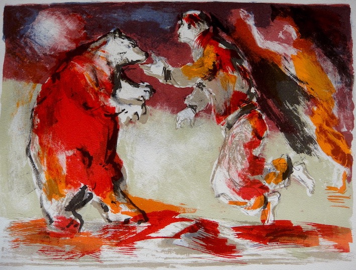 Lithographie, 25x30 cm