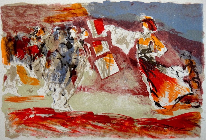 Lithographie, 23x30 cm